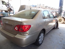2005 Toyota Corolla LE Gold 1.8L AT #Z24753